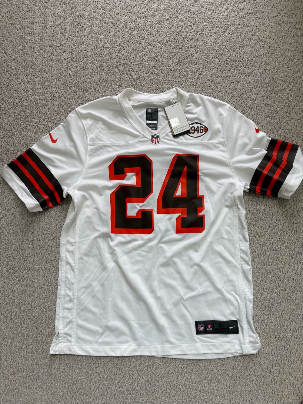 Nick Chubb Cleveland Browns Nike Men’s Jersey - NWT size L